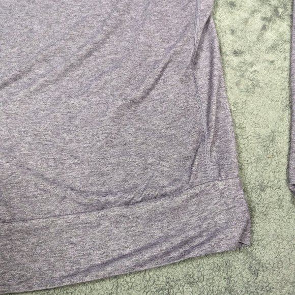 Nike Shirt Womens Medium Purple Long Sleeve DriFit Oversize Athletic Outdoor Tee - Picture 7 of 16